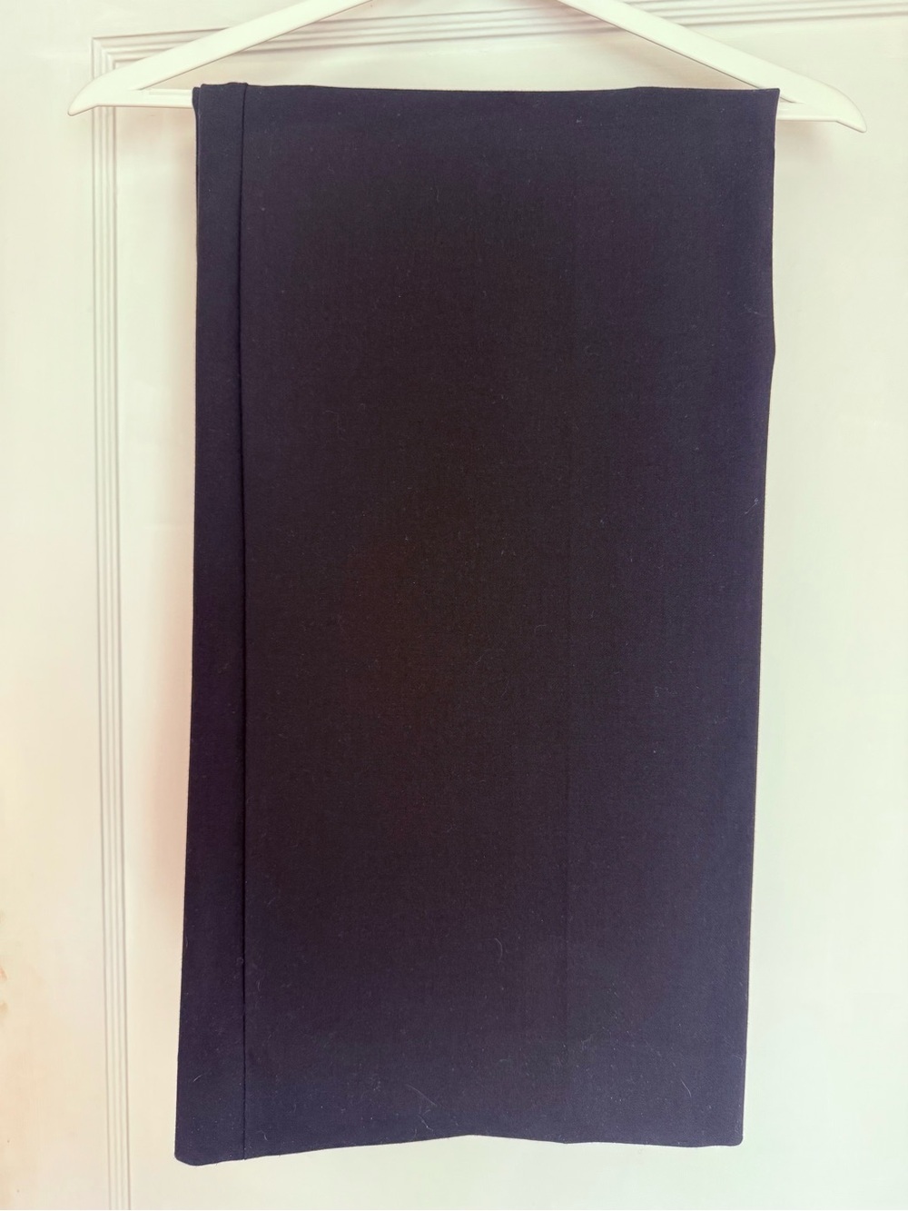 J. Crew Black Straight Trousers